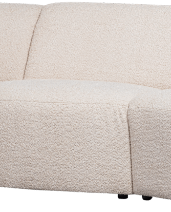 Personers Sofa Woood Coco Boucl Creme Polyester