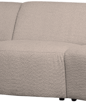 Personers Sofa Woood Coco Sand Boucl Polyester L227 D72 H70