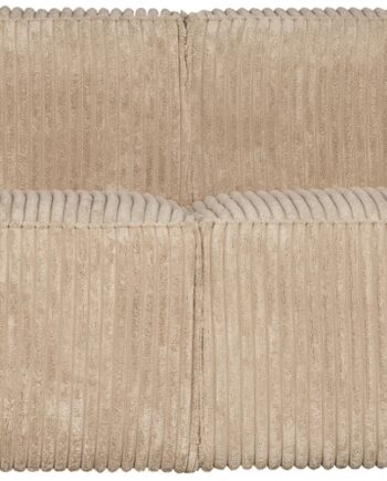 Personers Sofa Woood Exclusive Bean Fløjl Lysebrun 73246