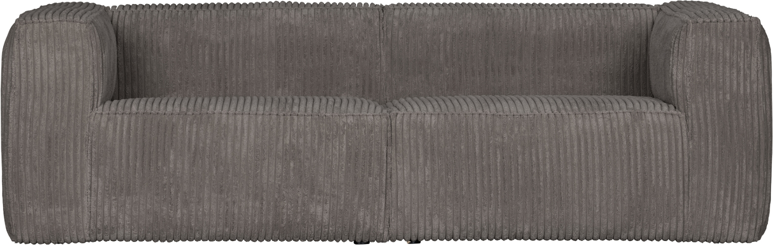 Personers Sofa Woood Exclusive Bean Mørkegrå Ribbet Fløjl H73b246d96