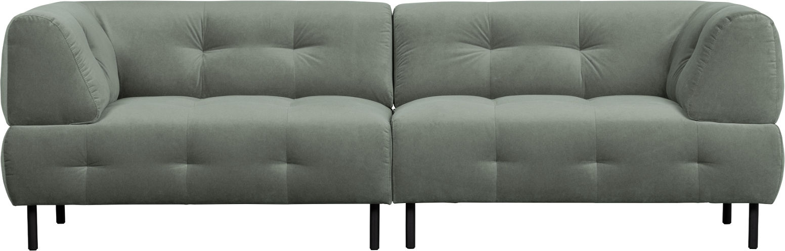Personers Sofa Woood Exclusive Lloyd Bleg Grøn Vasket Fløjl