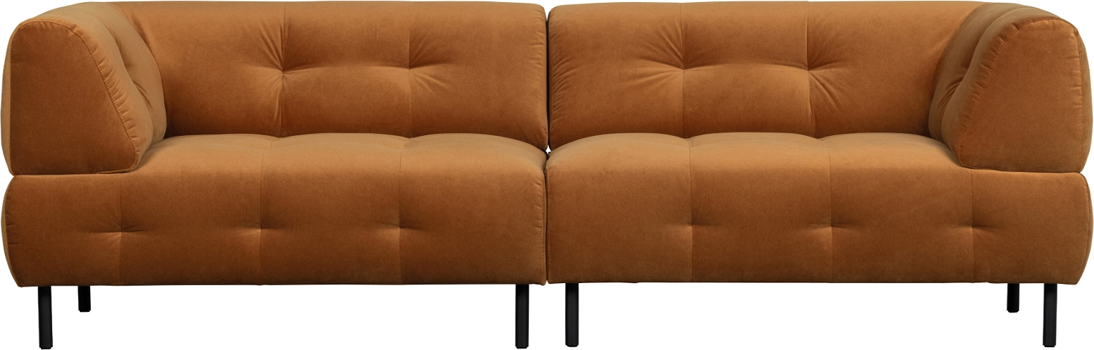 Personers Sofa Woood Exclusive Lloyd Loma Fløjl Lysebrun H75b90l245