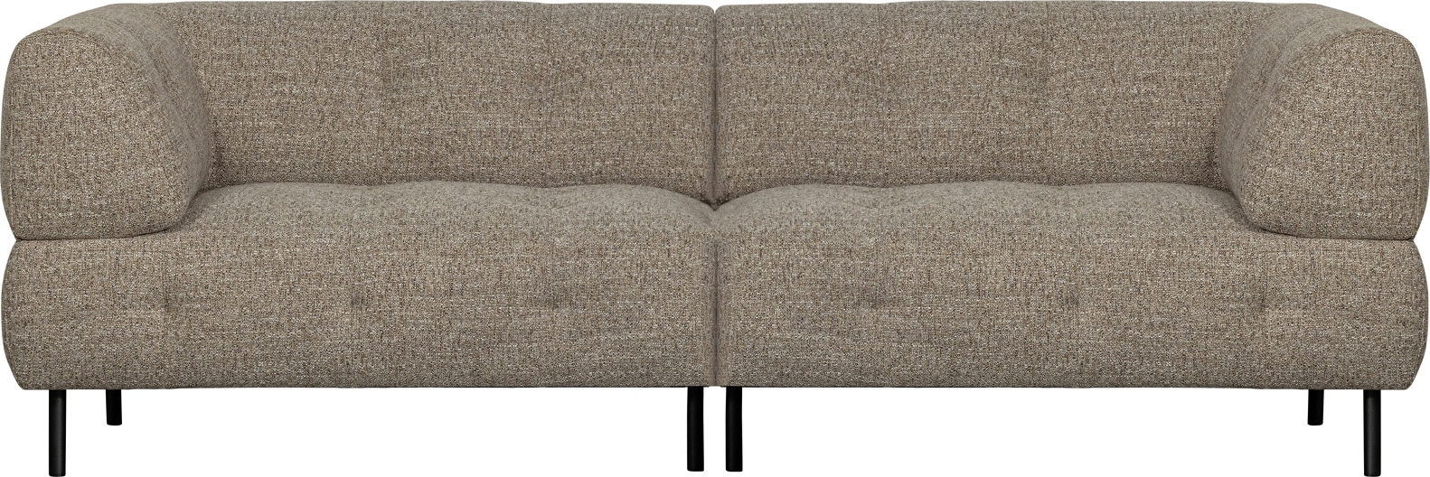 Personers Sofa Woood Lloyd Groft Vævet Brun Polyester 245x90