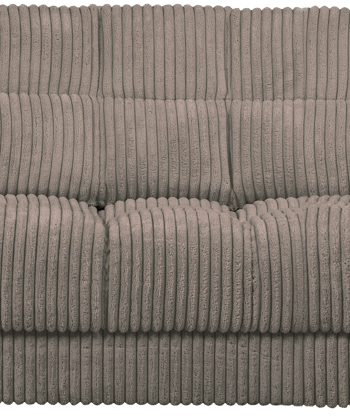 Personers Sofa Woood Second Date Fløjl Polyester Mudder 316x99x78
