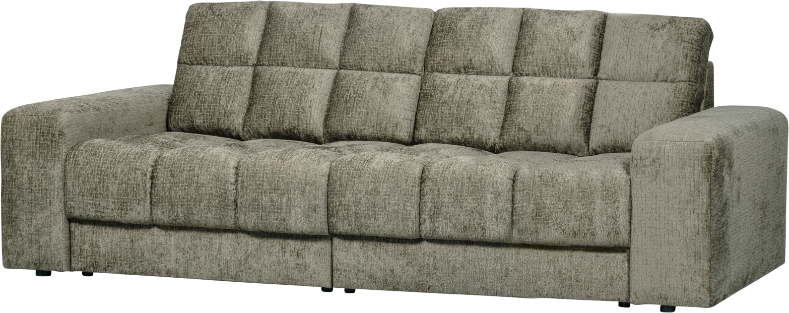 Personers Sofa Woood Second Date Frostvelour 226x99x78 Luksus Veloursofa Til Stue