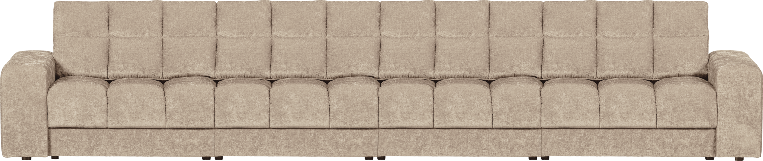 Personers Sofa Woood Second Date Nougat Polyesterstof H78b99l406