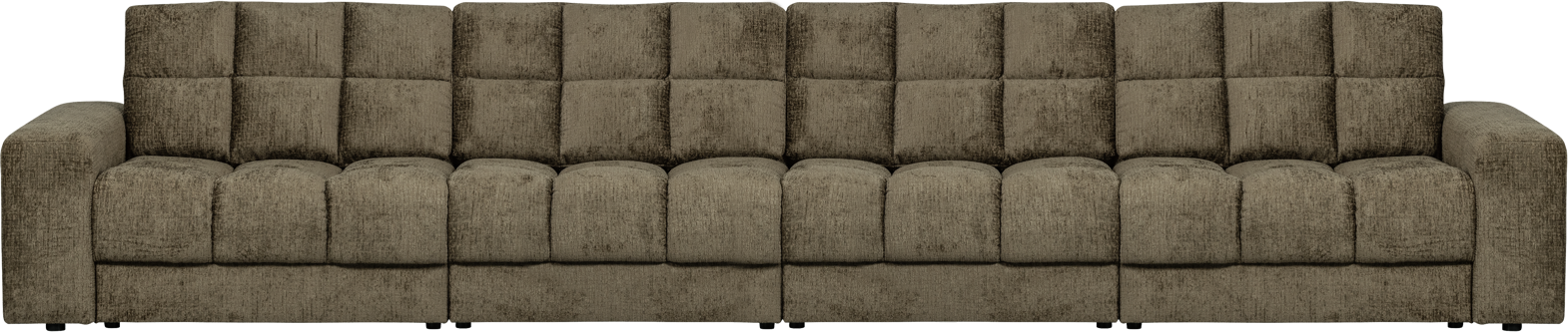 Personers Sofa Woood Second Date Velour Grøn L406xd99xh78
