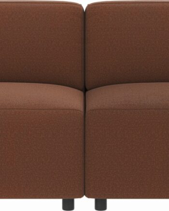 Personers Tresæders Sofa Rowico Willard Varm Rød Rita Polyester Skandinavisk Minimalisme