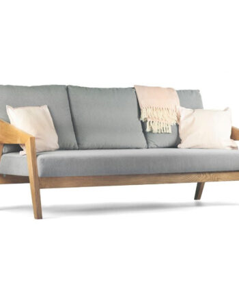 Piko Sofa Massiv Egetræ 200x82x92