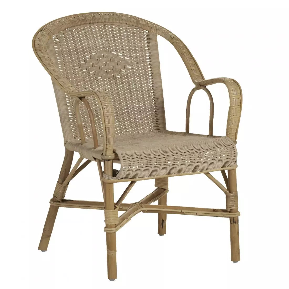 Rattan Spisestol Med Armlæn Marcel Kok Maison Spisebordsstol Kok Maison Studiobuus