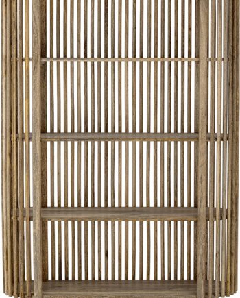 Reol Creative Collection Sali Mangotræ Brun 172x32x121 Luftig Tremmestruktur