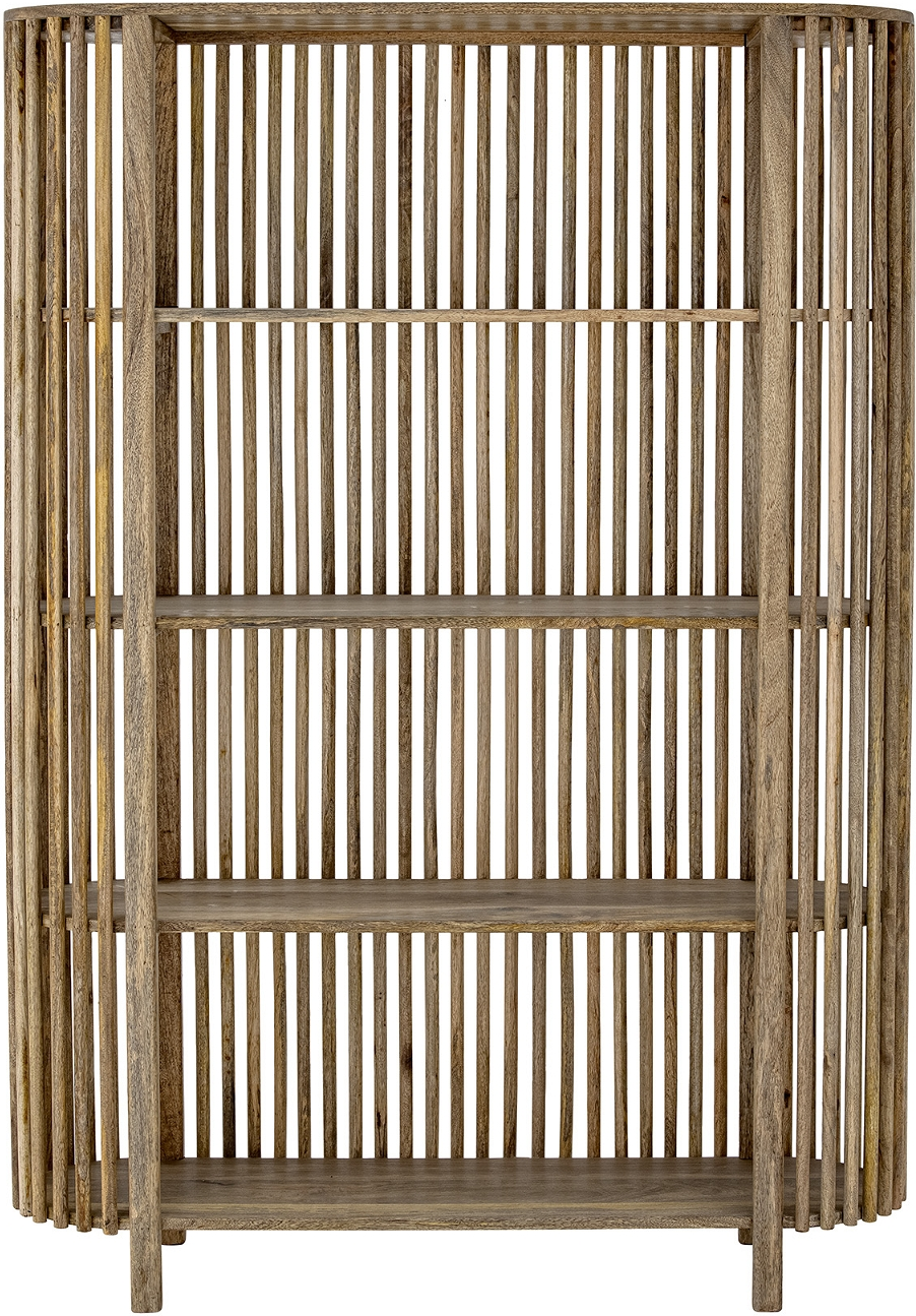 Reol Creative Collection Sali Mangotræ Brun 172x32x121 Luftig Tremmestruktur