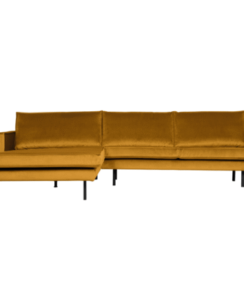 Rodeo Chaiselong Venstrevendt Velour Ochre