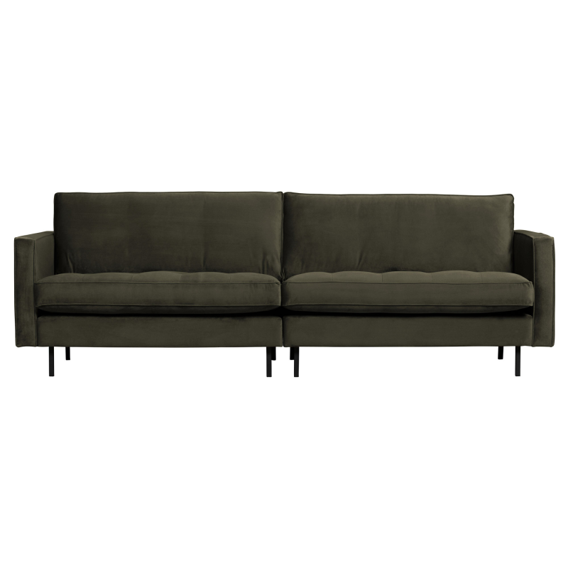 Rodeo Classic Pers Sofa Velour Dark Green