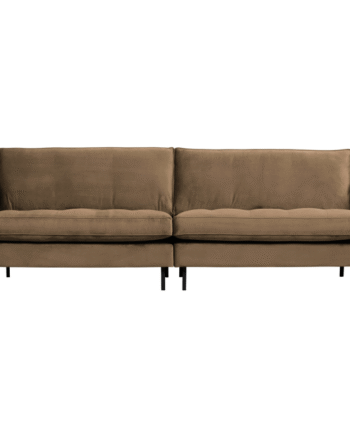 Rodeo Classic Pers Sofa Velour Taupe
