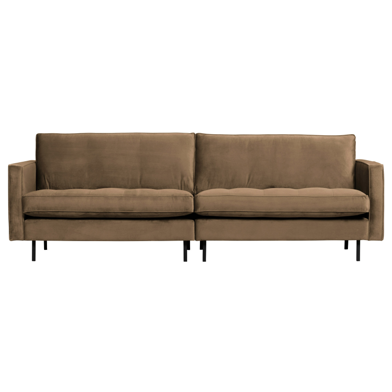 Rodeo Classic Pers Sofa Velour Taupe