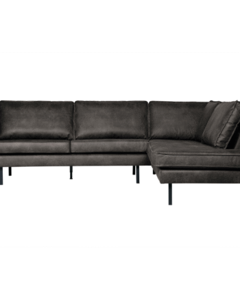 Rodeo Hjørnesofa Højrevendt Black
