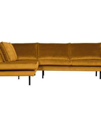 Rodeo Hjørnesofa Venstrevendt Velour Ochre