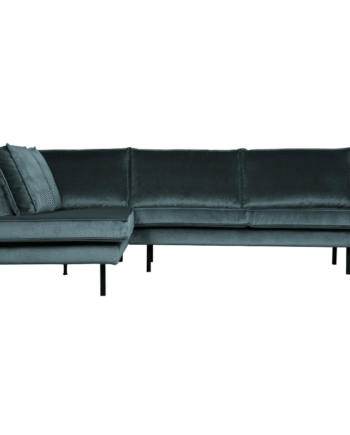 Rodeo Hjørnesofa Venstrevendt Velour Teal