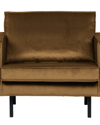 Rodeo Lænestol Velour Honey Yellow