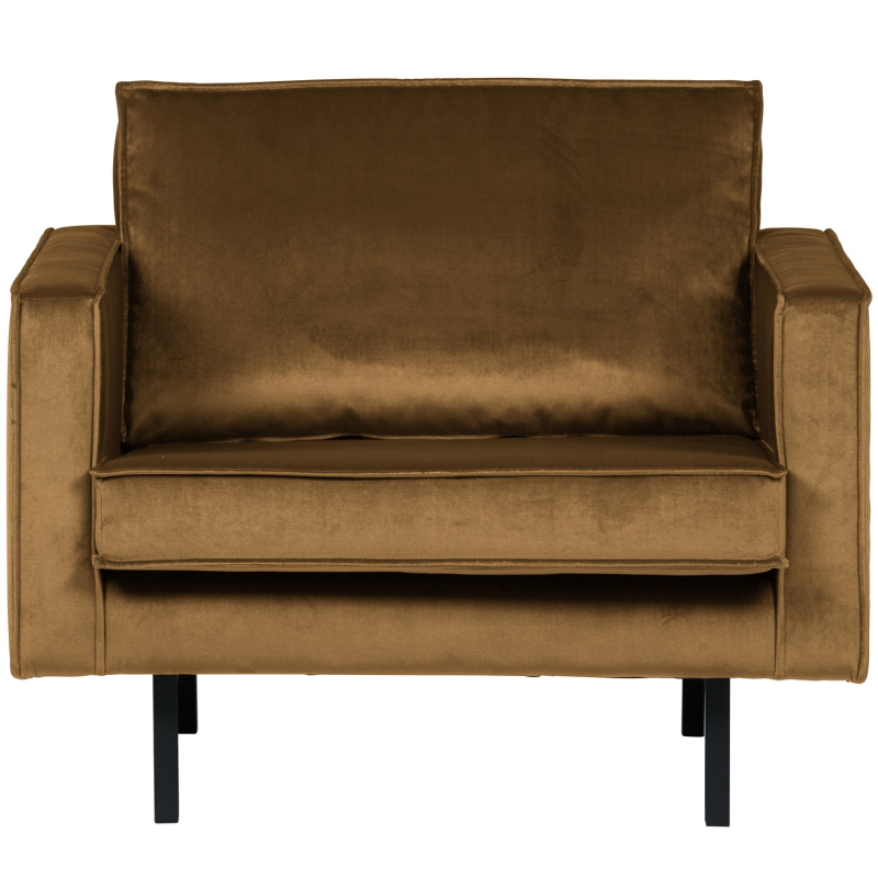 Rodeo Lænestol Velour Honey Yellow