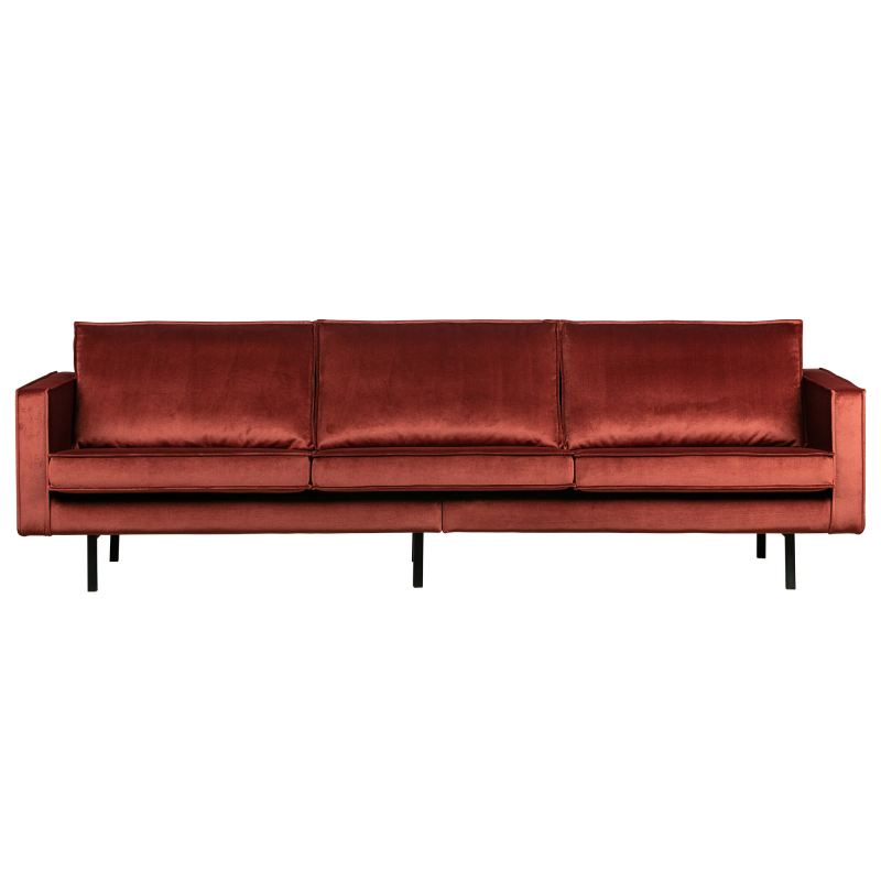 Rodeo Pers Sofa Velour Chestnut