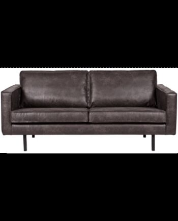 Rodeo Personers Sofa Læder B190 Vintage Sort