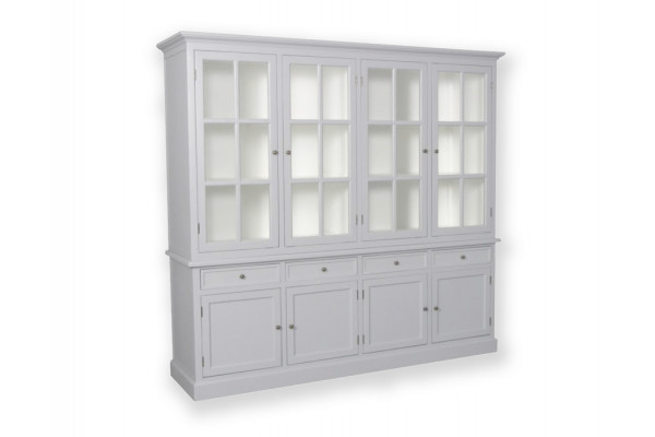 Rømø Vitrineskab 195x210x55 Hvid