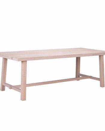 Rowico Brooklyn Spisebord  Hvidpigmenteret  220x95