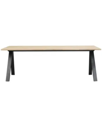 Rowico  Carradale Spisebord 220  Hvidpigmenteret Ben