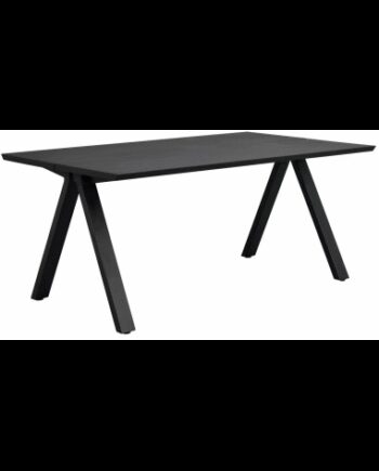 Rowico Carradale Spisebord Metal Egetræ 170 100 Sort Sort