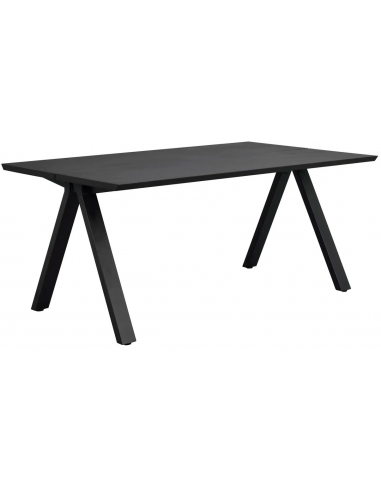 Rowico Carradale Spisebord Metal Egetræ 170 100 Sort Sort