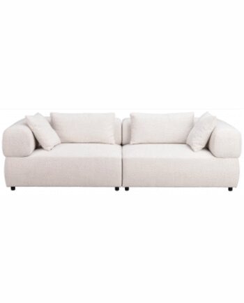 Rowico Falkner Personers Sofa Polyester B246 Sort Lys Beige