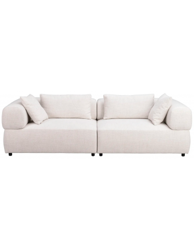 Rowico Falkner Personers Sofa Polyester B246 Sort Lys Beige