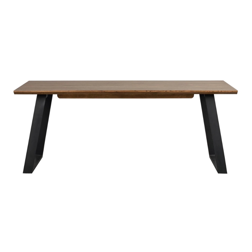 Rowico Melville Planke Spisebord Brun Egetræ