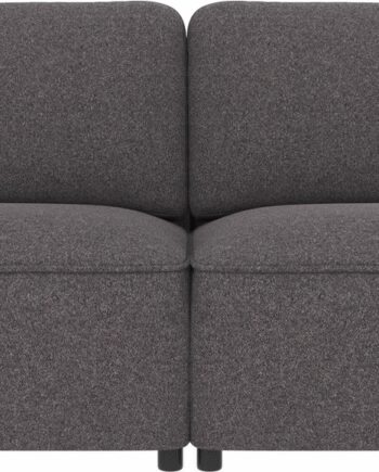 Rowico Norris Personers Sofa Mørkegråt Brenda Polyester Fsc Ramme