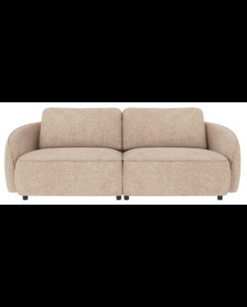 Rowico Norris Personers Sofa Polyester 226 102 Sort Lys Beige