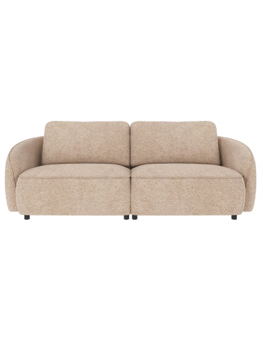 Rowico Norris Personers Sofa Polyester 226 102 Sort Lys Beige