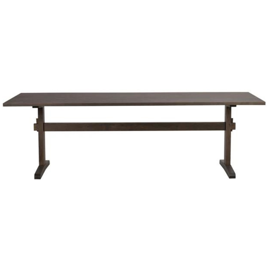 Rowico Westwille Brunlakeret Spisebord