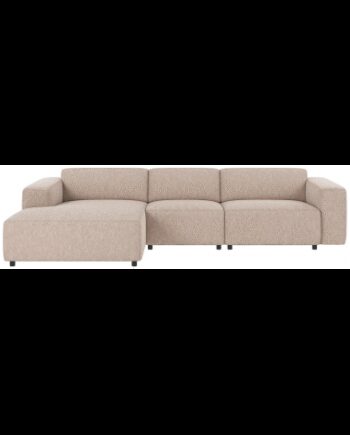 Rowico Willard Venstrevendt Chaiselong Sofa Polyester 312 161 Sort Lys Beige