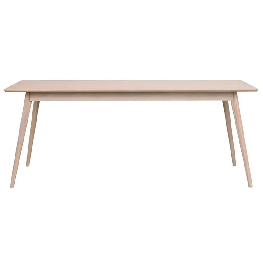 Rowico Yumi Spisebord 190 Hvidpigmenteret