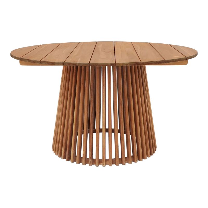 Rundt Lorca Spisebord Teaktræ ø120x75