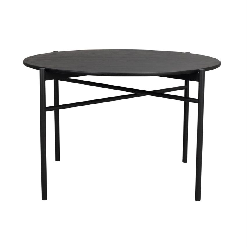 Rundt Sort Spisebord Rowico Skye ø126
