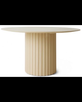 Rundt Spisebord Sunkaitræ Mdf ø140 Creme