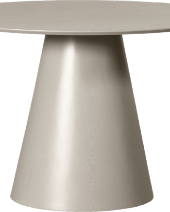 Rundt Spisebord Woood Jorre Mdf Antik Beige ø120