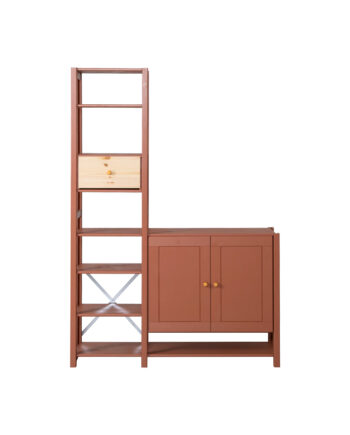 Ryå Reol Skab Skuffe Skarp Pris Rusty 179x125x40