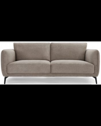 Salena Personers Sofa Metal Polyester B197 Sort Beige