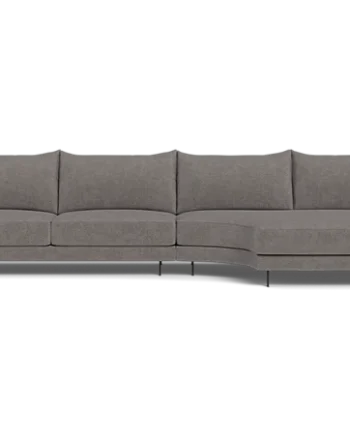 Samba Double Day Sofa Med Rund Chaiselong Pedro Arm