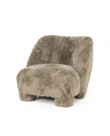 Samson Lænestol Polyester Plys H74 Taupe