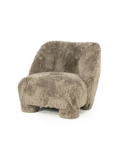 Samson Lænestol Polyester Plys H74 Taupe